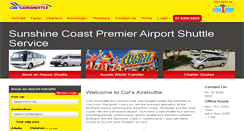 Desktop Screenshot of airshuttle.com.au